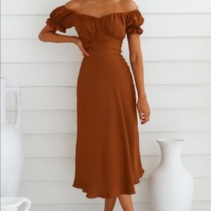 Sky Child Maxi Dress Chocolate